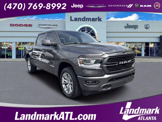 2023 Granite Crystal Metallic Clearcoat Ram 1500 Laramie 4X4 Truck