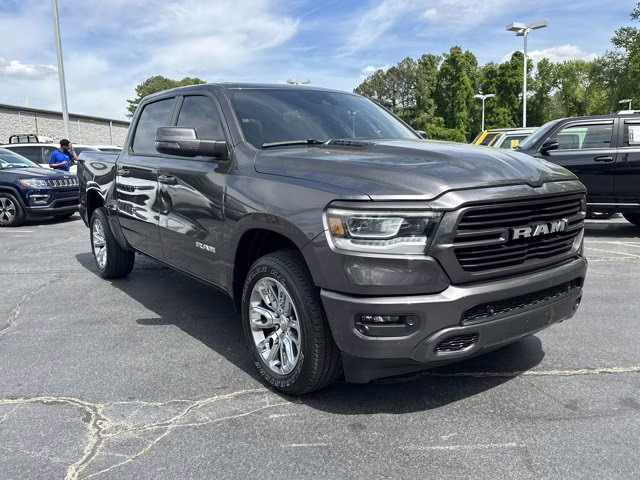 2023 Granite Crystal Metallic Clearcoat Ram 1500 Laramie 4X4 Truck
