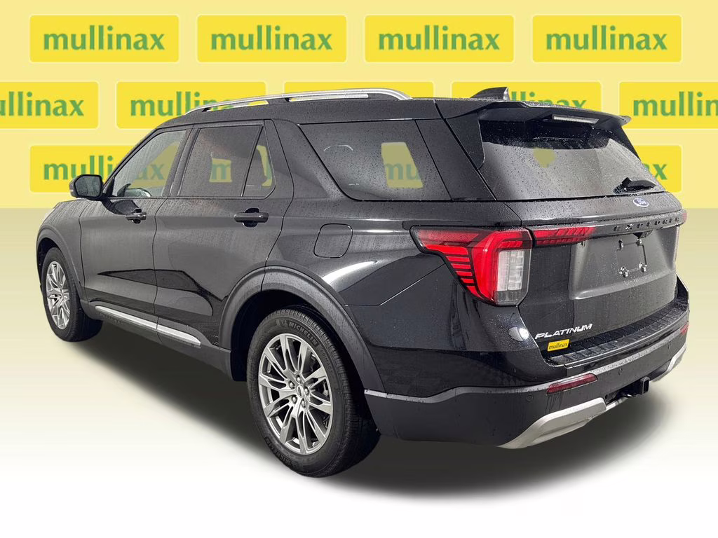 2025 Agate Black Metallic Ford Explorer Platinum RWD SUV