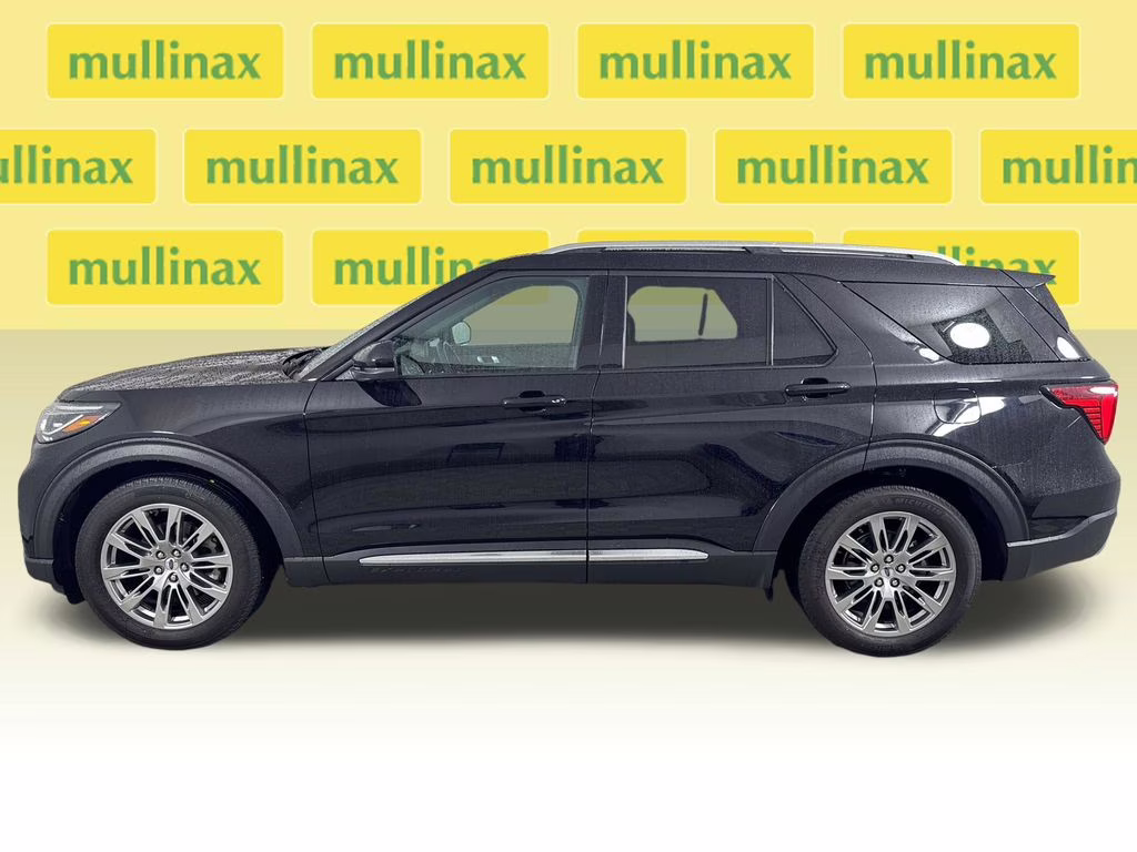 2025 Agate Black Metallic Ford Explorer Platinum RWD SUV