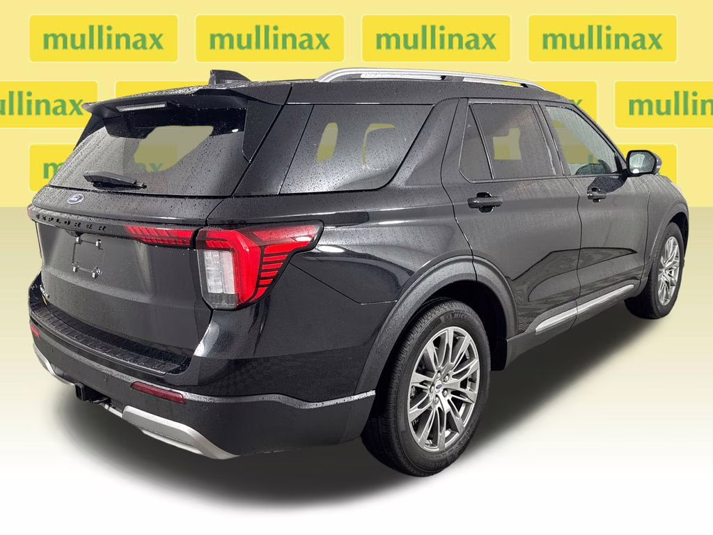 2025 Agate Black Metallic Ford Explorer Platinum RWD SUV