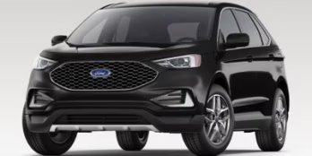 2023 Blue Ford Edge SEL AWD SUV