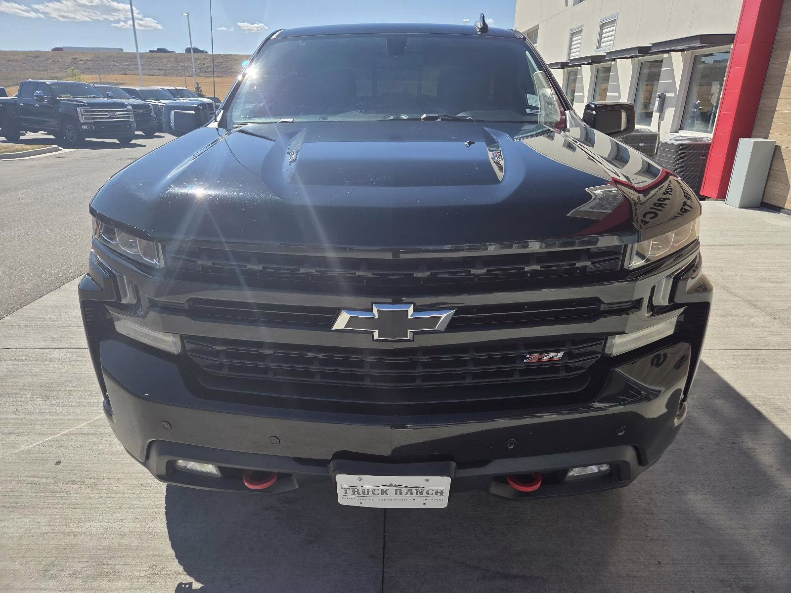 2020 Black Chevrolet Silverado 1500 LT Trail Boss 4X4 Truck