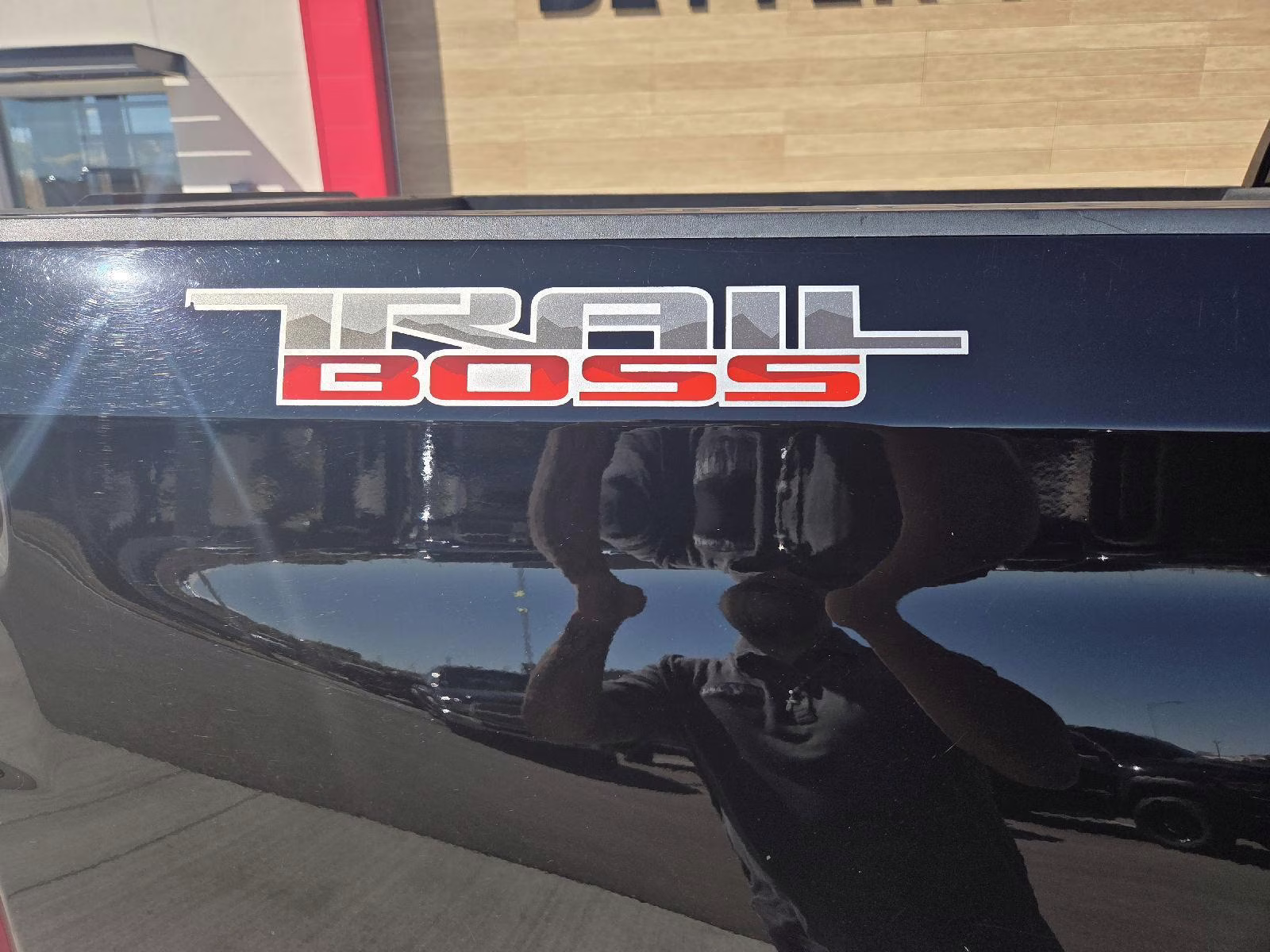 2020 Black Chevrolet Silverado 1500 LT Trail Boss 4X4 Truck