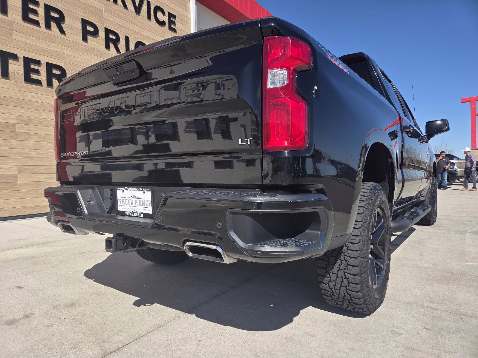 2020 Black Chevrolet Silverado 1500 LT Trail Boss 4X4 Truck