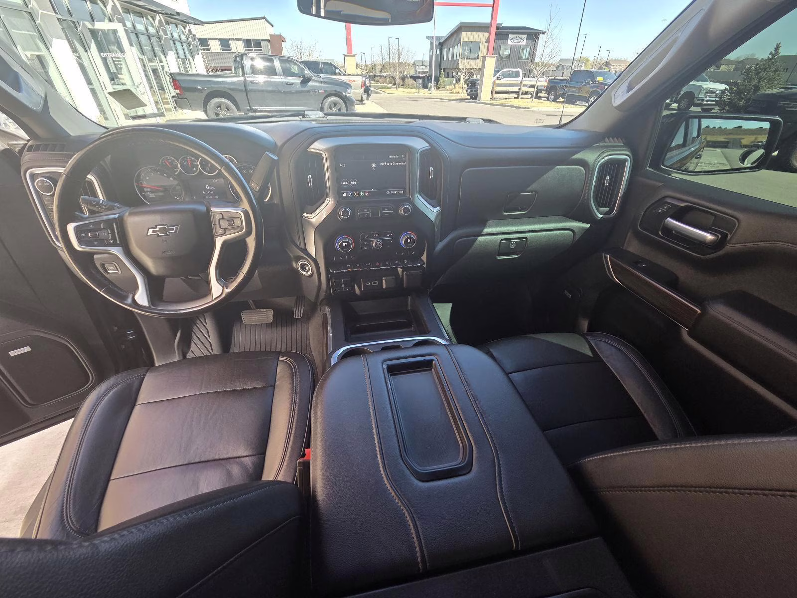 2020 Black Chevrolet Silverado 1500 LT Trail Boss 4X4 Truck