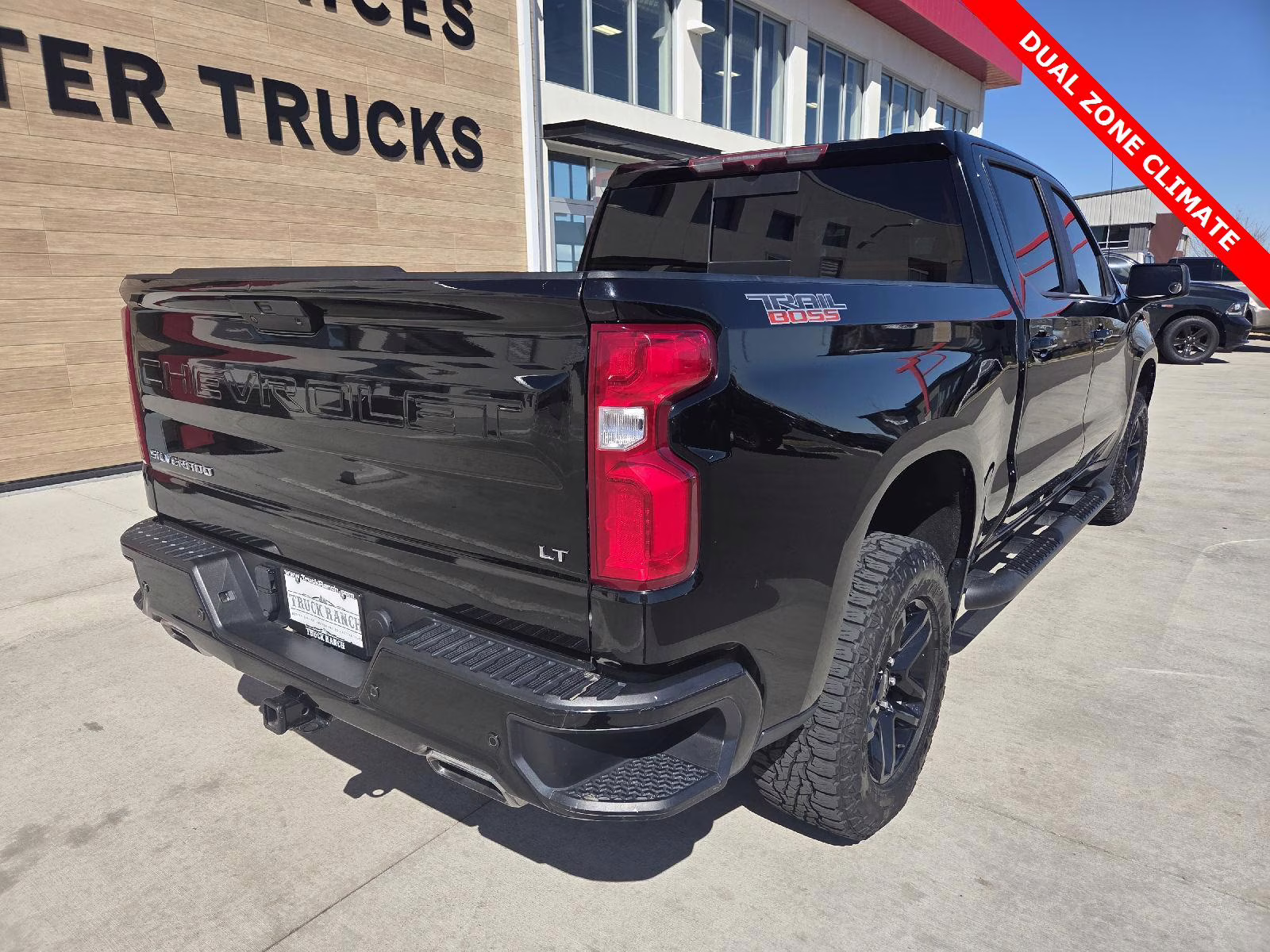 2020 Black Chevrolet Silverado 1500 LT Trail Boss 4X4 Truck