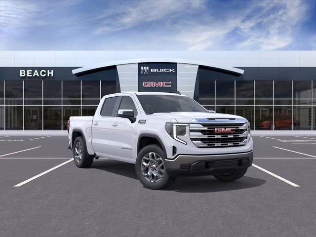 2026 Summit White GMC Sierra 1500 SLE 4X4 Truck