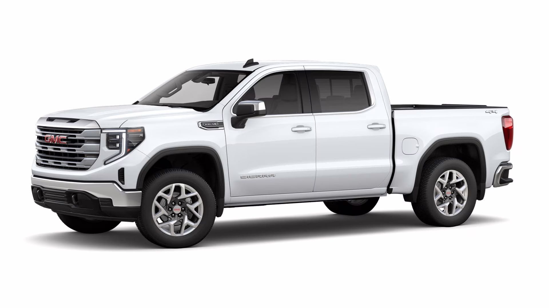2026 Summit White GMC Sierra 1500 SLE 4X4 Truck