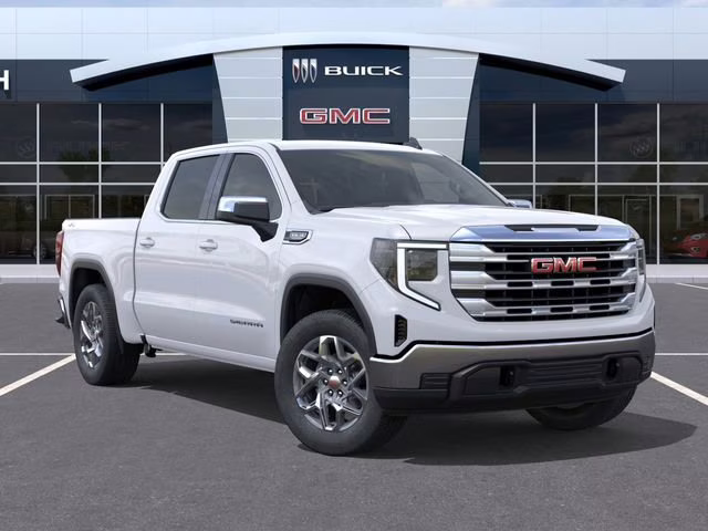 2026 Summit White GMC Sierra 1500 SLE 4X4 Truck