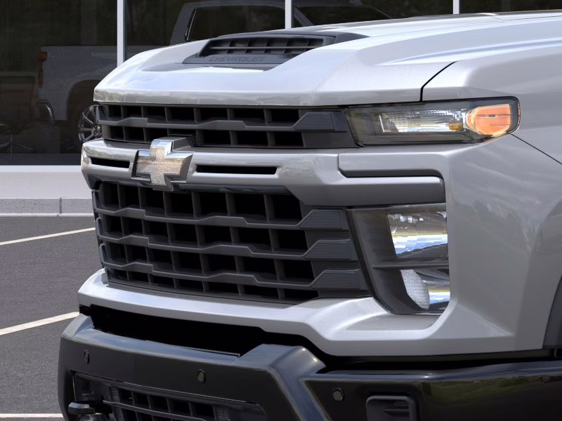 2026 Sterling Gray Metallic Chevrolet Silverado 2500 HD Custom 4X4 Truck