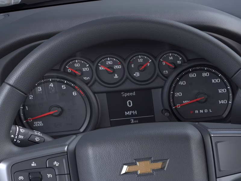 2026 Sterling Gray Metallic Chevrolet Silverado 2500 HD Custom 4X4 Truck
