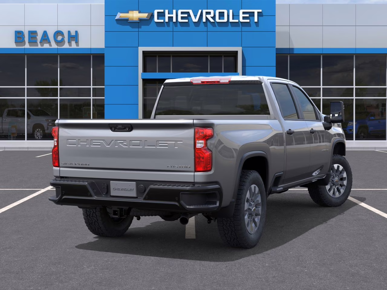 2026 Sterling Gray Metallic Chevrolet Silverado 2500 HD Custom 4X4 Truck