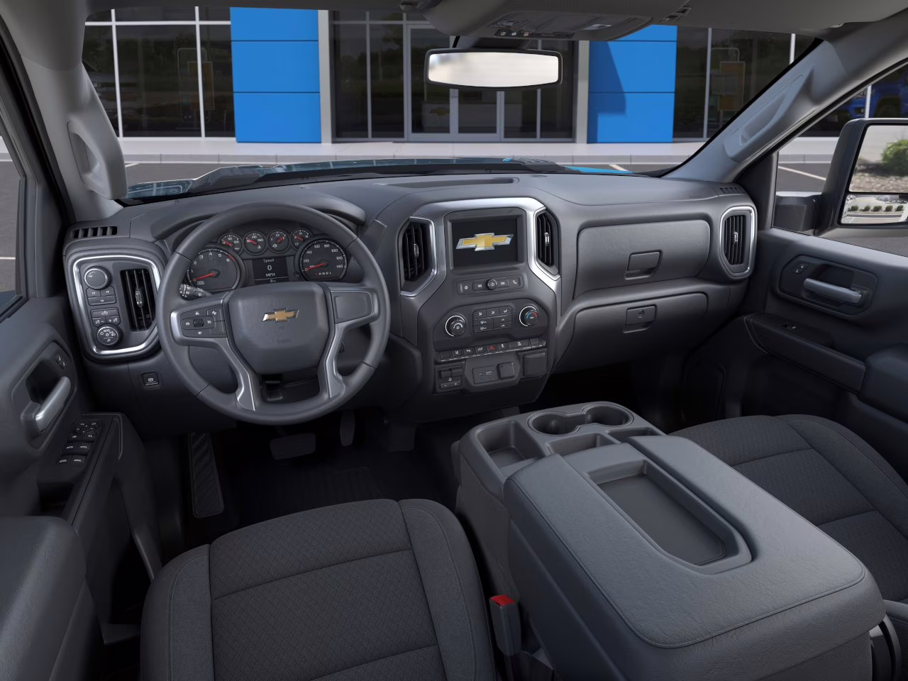 2026 Lakeshore Blue Metallic Chevrolet Silverado 2500 HD Custom 4X4 Truck