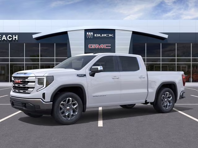 2026 Summit White GMC Sierra 1500 SLE 4X4 Truck