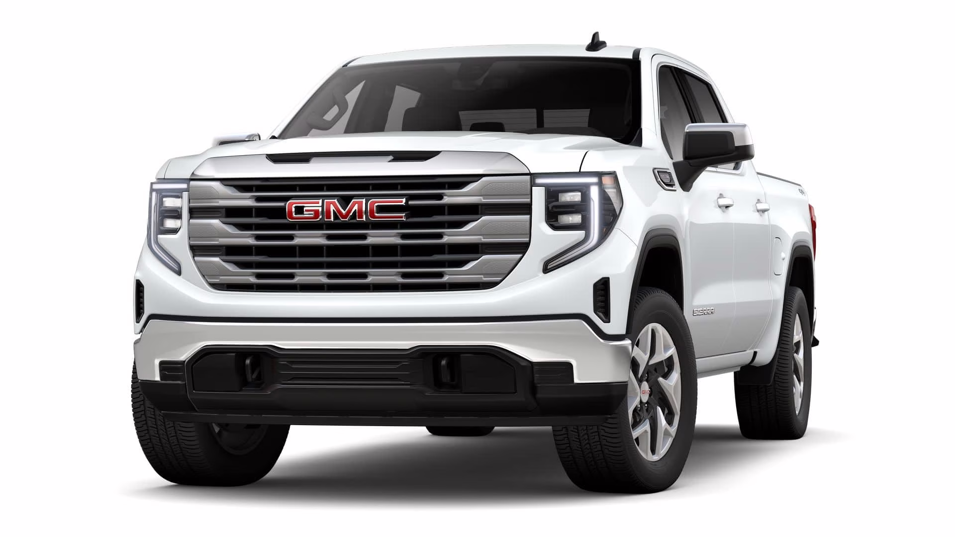 2026 Summit White GMC Sierra 1500 SLE 4X4 Truck
