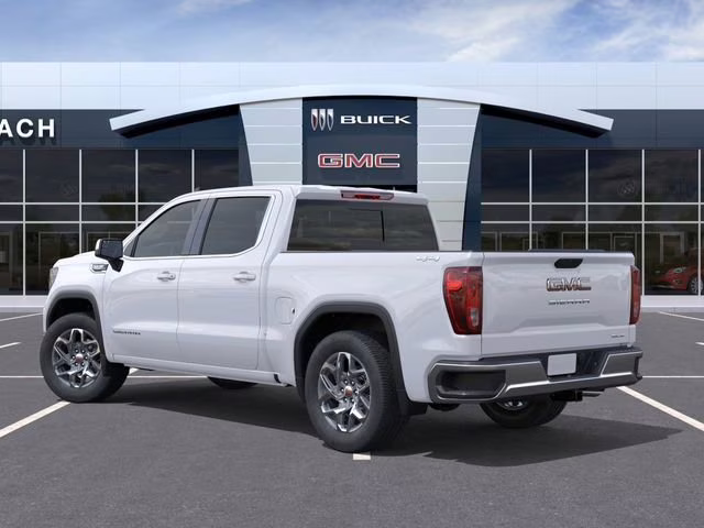 2026 Summit White GMC Sierra 1500 SLE 4X4 Truck