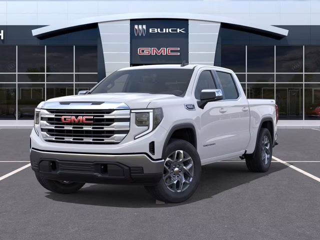 2026 Summit White GMC Sierra 1500 SLE 4X4 Truck