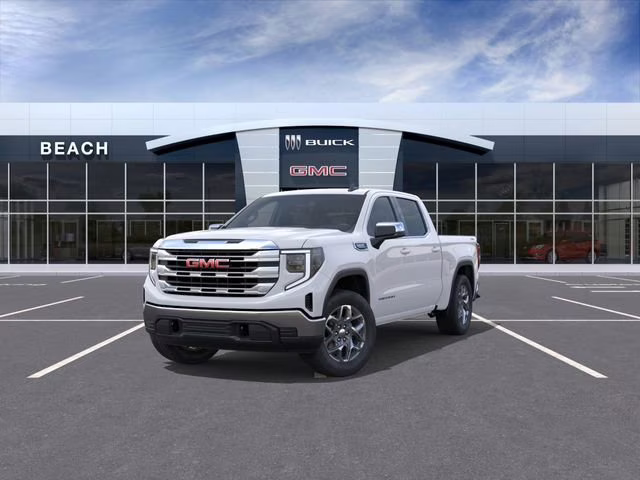 2026 Summit White GMC Sierra 1500 SLE 4X4 Truck