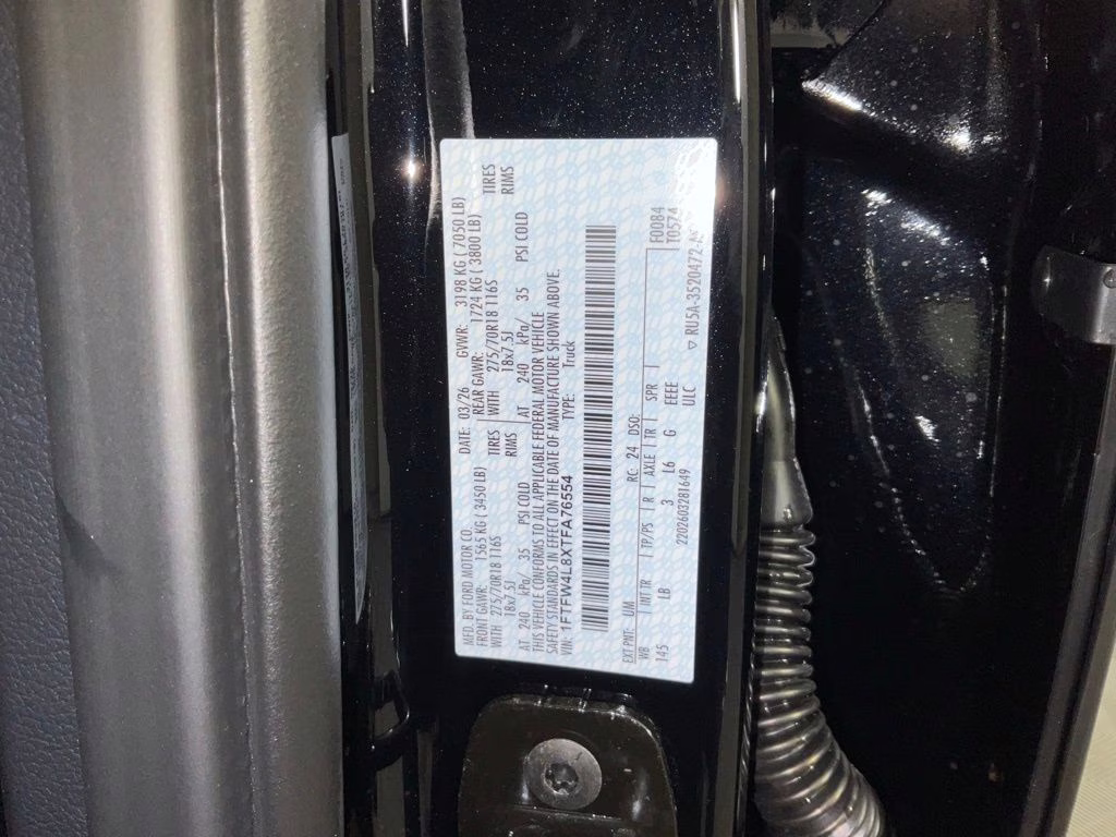 2026 Black Ford F-150 Tremor 4X4 Truck