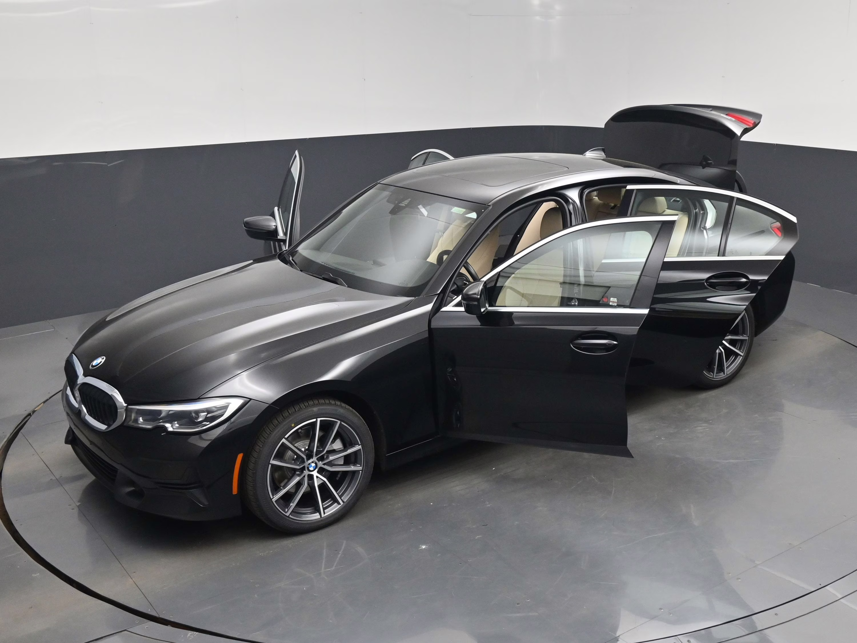 2021 Black Sapphire Metallic BMW 3 Series 330i xDrive AWD Sedan