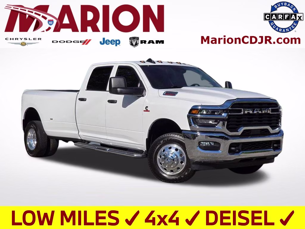 2025 Bright White Clearcoat Ram 3500 Tradesman 4X4 Truck