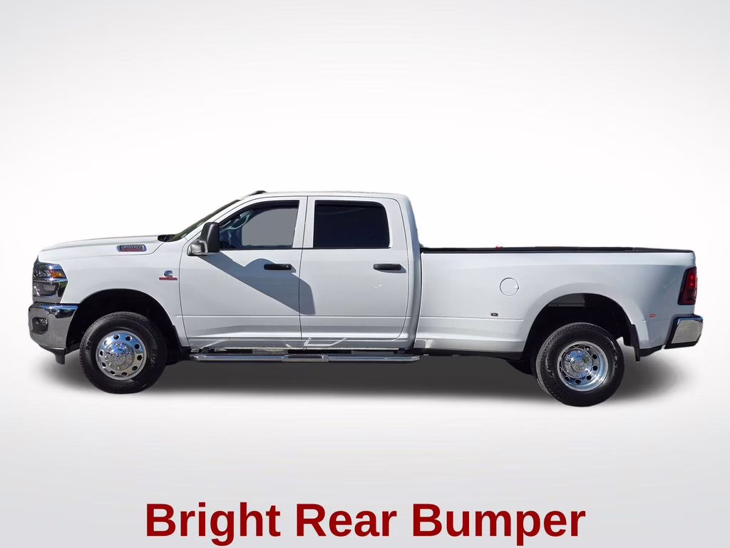 2025 Bright White Clearcoat Ram 3500 Tradesman 4X4 Truck