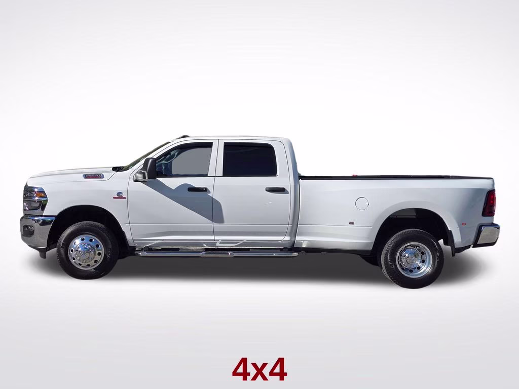 2025 Bright White Clearcoat Ram 3500 Tradesman 4X4 Truck