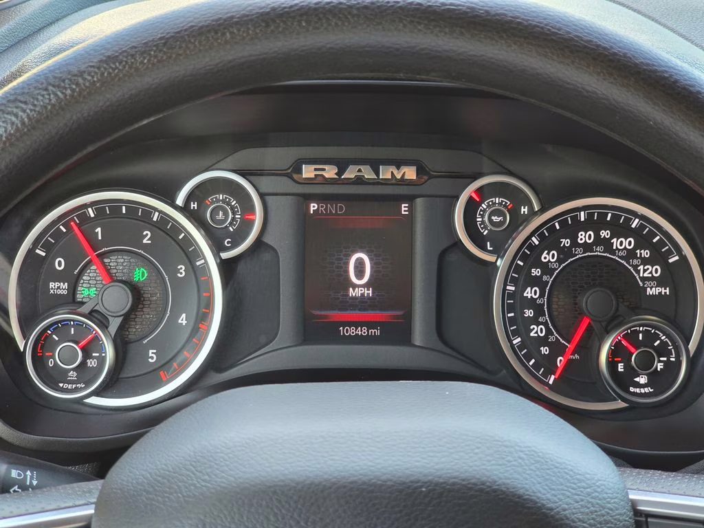 2025 Bright White Clearcoat Ram 3500 Tradesman 4X4 Truck