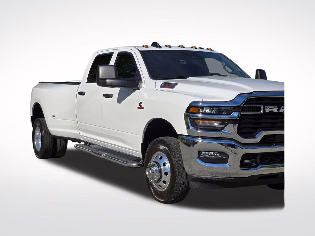 2025 Bright White Clearcoat Ram 3500 Tradesman 4X4 Truck