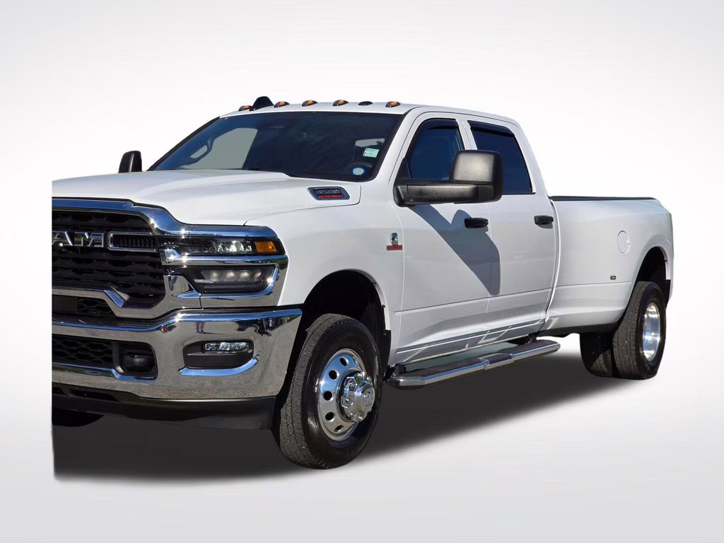 2025 Bright White Clearcoat Ram 3500 Tradesman 4X4 Truck