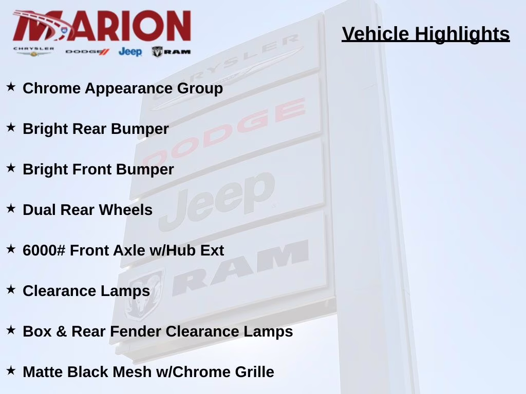 2025 Bright White Clearcoat Ram 3500 Tradesman 4X4 Truck