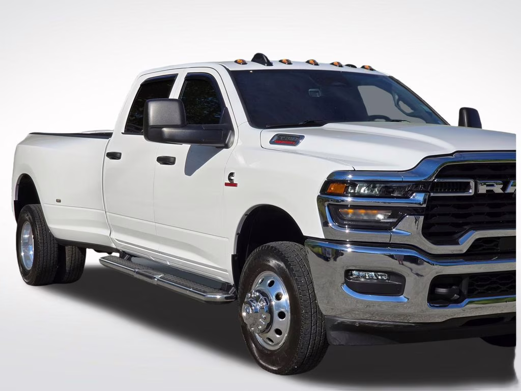 2025 Bright White Clearcoat Ram 3500 Tradesman 4X4 Truck