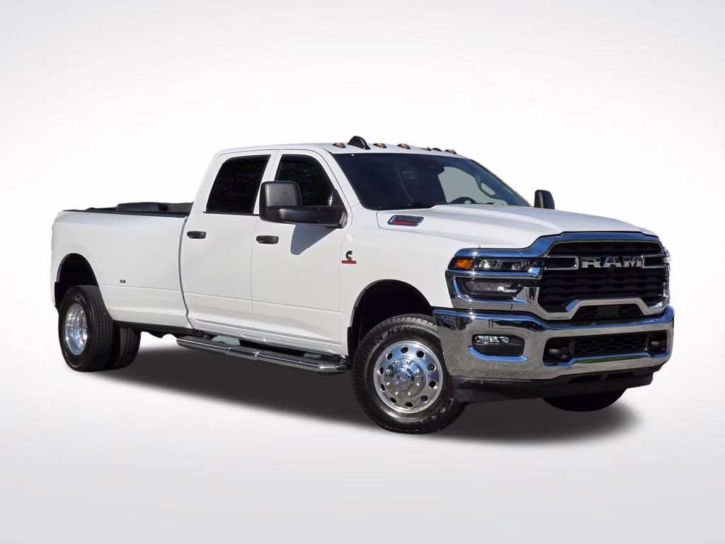 2025 Bright White Clearcoat Ram 3500 Tradesman 4X4 Truck