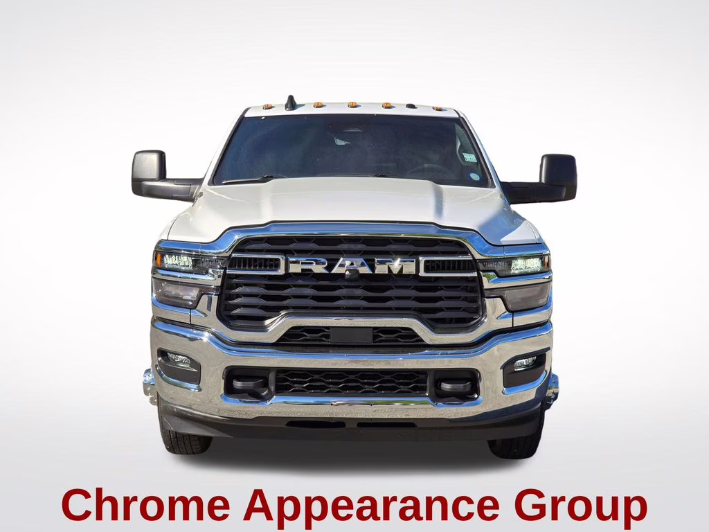 2025 Bright White Clearcoat Ram 3500 Tradesman 4X4 Truck