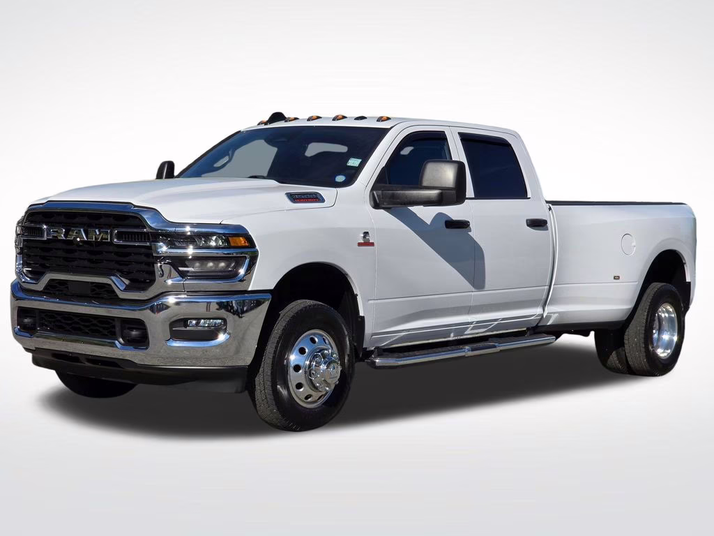 2025 Bright White Clearcoat Ram 3500 Tradesman 4X4 Truck