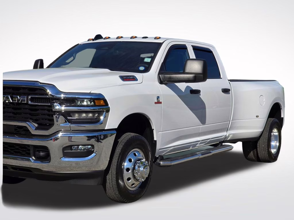 2025 Bright White Clearcoat Ram 3500 Tradesman 4X4 Truck