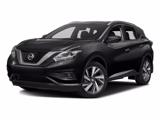 2017 Magnetic Black Metallic Nissan Murano Platinum AWD SUV