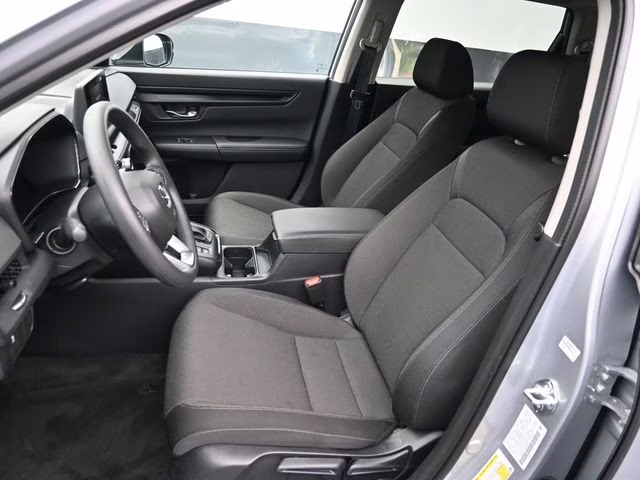 2025 Solar Silver Metallic Honda CR-V LX AWD SUV