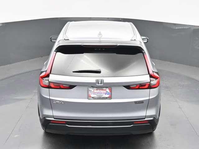 2025 Solar Silver Metallic Honda CR-V LX AWD SUV