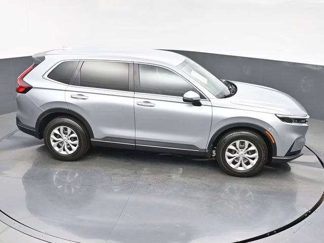 2025 Solar Silver Metallic Honda CR-V LX AWD SUV