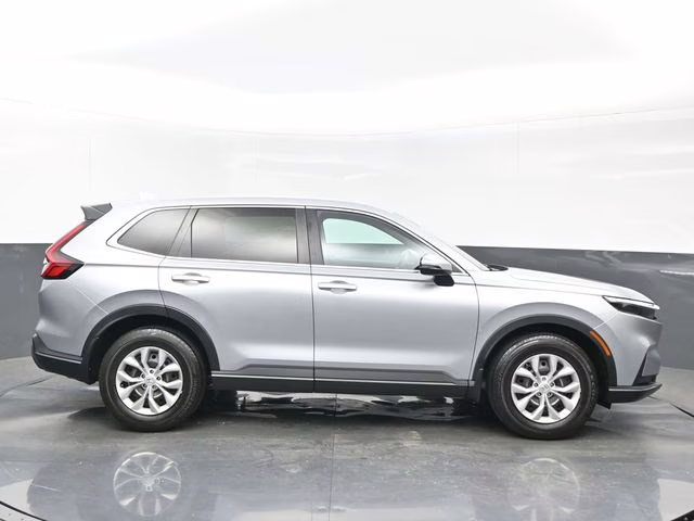 2025 Solar Silver Metallic Honda CR-V LX AWD SUV