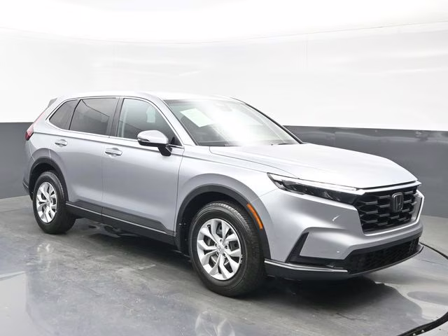 2025 Solar Silver Metallic Honda CR-V LX AWD SUV