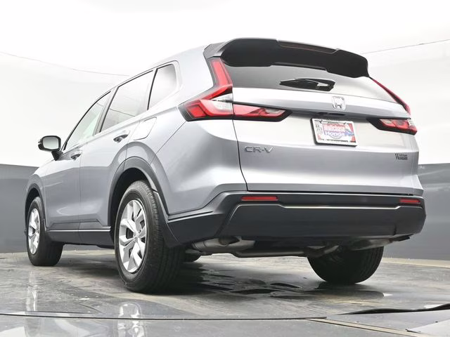 2025 Solar Silver Metallic Honda CR-V LX AWD SUV