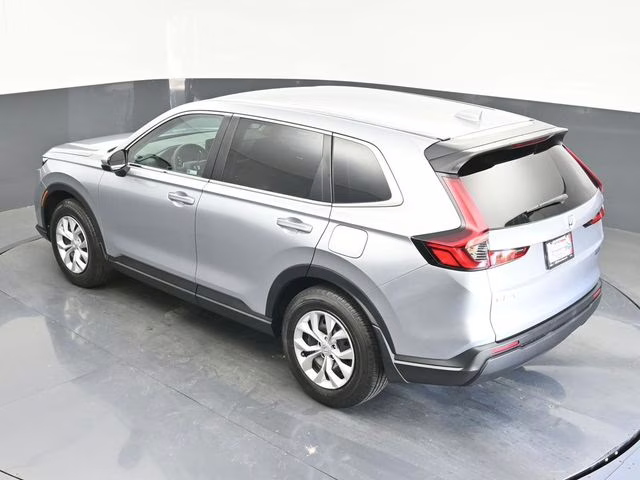2025 Solar Silver Metallic Honda CR-V LX AWD SUV