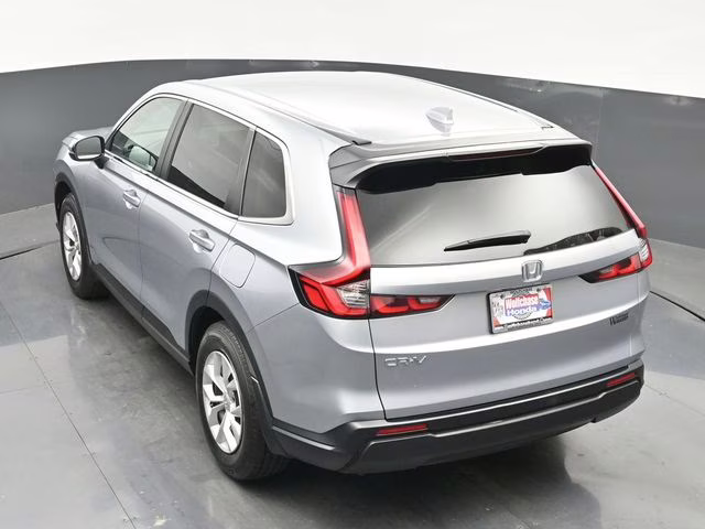 2025 Solar Silver Metallic Honda CR-V LX AWD SUV