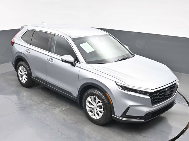 2025 Solar Silver Metallic Honda CR-V LX AWD SUV