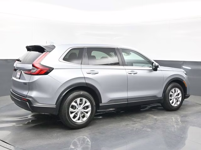 2025 Solar Silver Metallic Honda CR-V LX AWD SUV