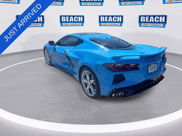 2020 Blue Chevrolet Corvette Stingray RWD Coupe