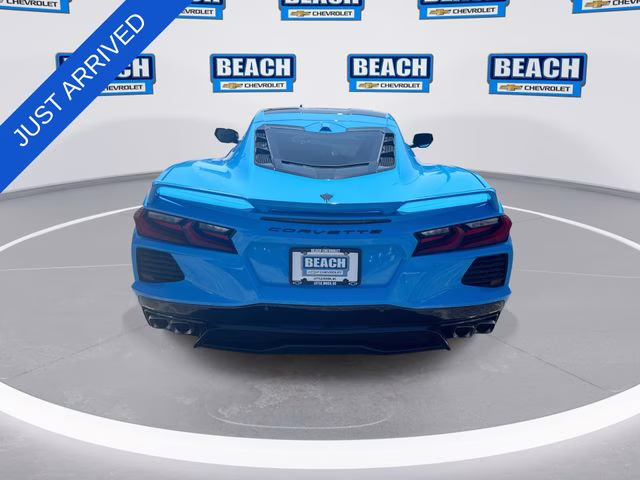 2020 Blue Chevrolet Corvette Stingray RWD Coupe